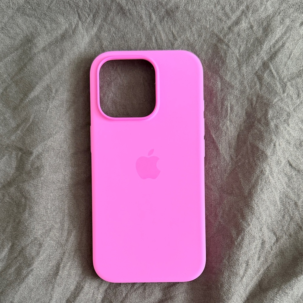 Apple Vibrant Pink iPhone Case